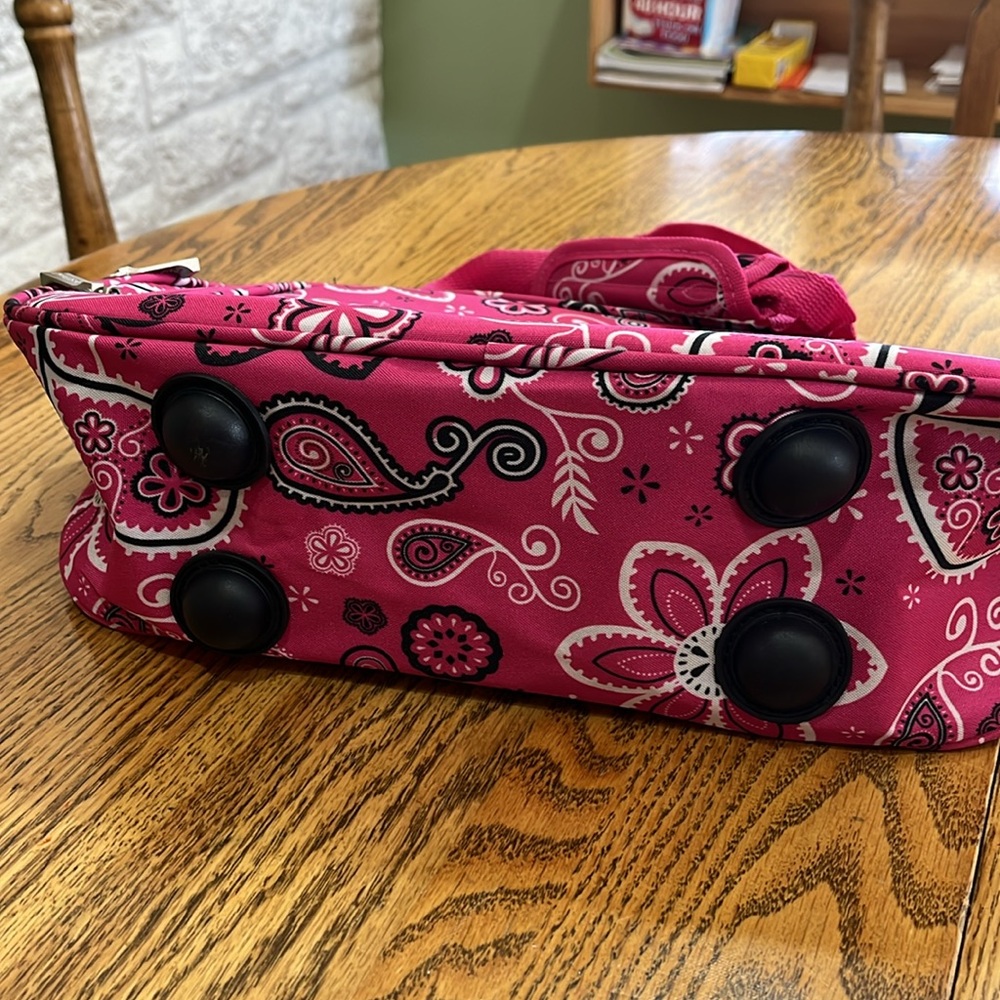Rockland Pink Paisley Women's Bag NWOT - Picture 4 of 10